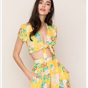 REVOLVE Yumi Kim Sunset Boulevard Cropped Top